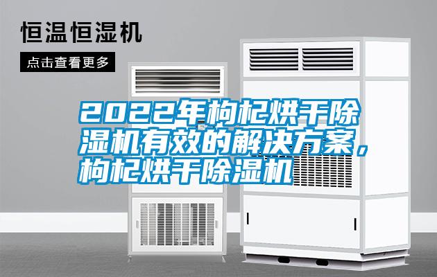 2022年枸杞烘干除濕機有效的解決方案，枸杞烘干除濕機