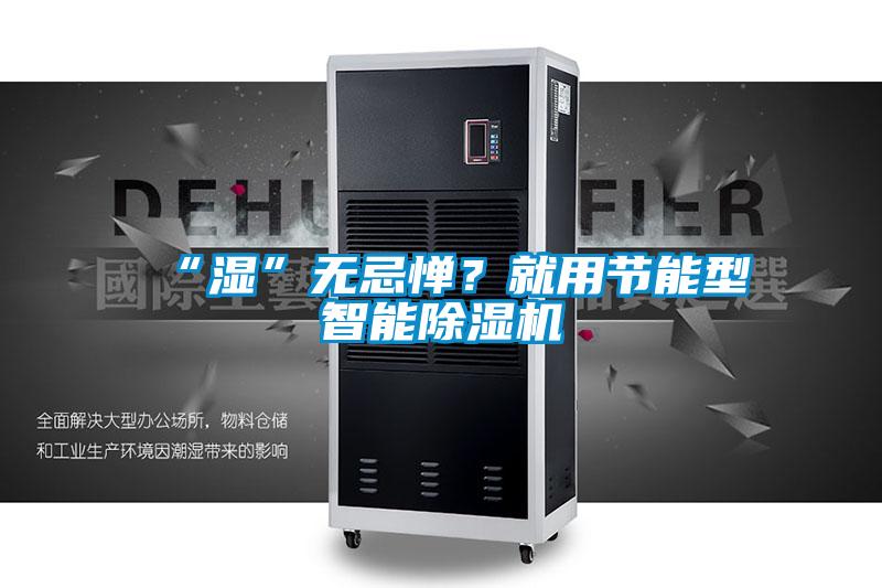 “濕”無忌憚?就用節能型智能除濕機