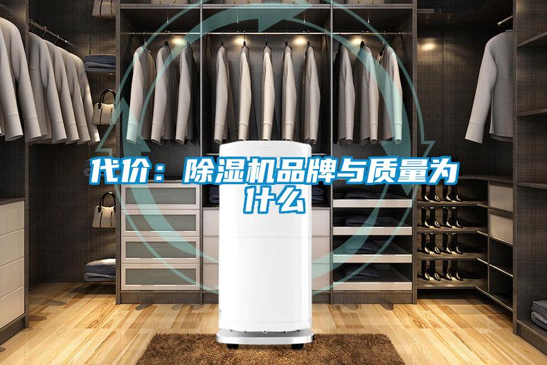 代價:除濕機品牌與質量為什么