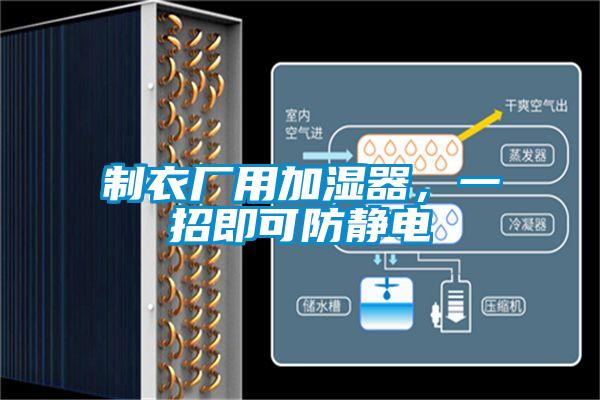 制衣廠用加濕器，一招即可防靜電