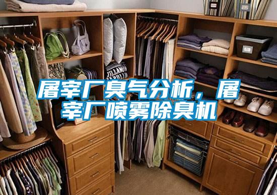 屠宰廠臭氣分析,屠宰廠噴霧除臭機(jī)