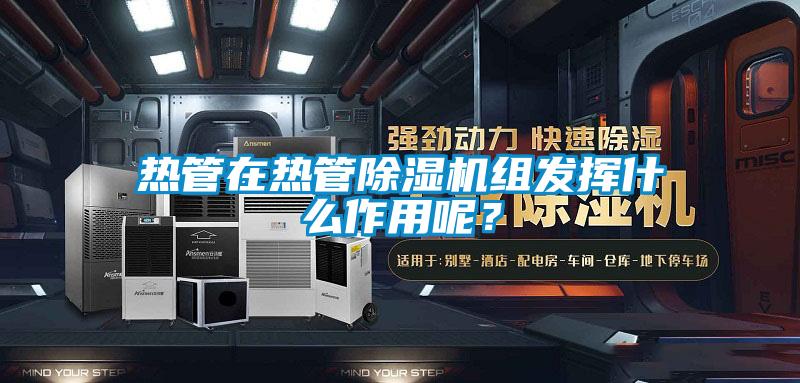 熱管在熱管除濕機組發揮什么作用呢?