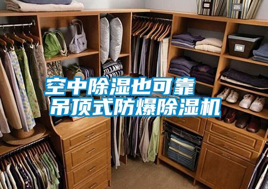 空中除濕也可靠 吊頂式防爆除濕機