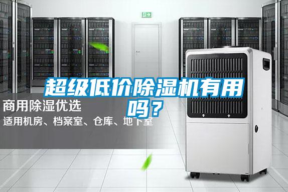 超級低價除濕機有用嗎?