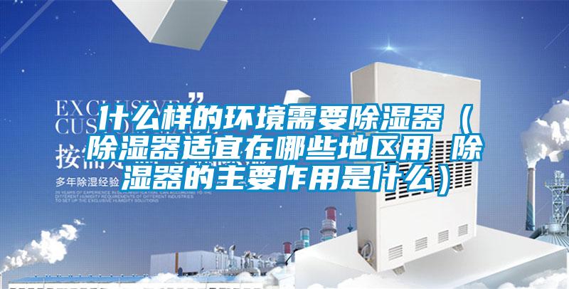 什么樣的環境需要除濕器(除濕器適宜在哪些地區用 除濕器的主要作用是什么)