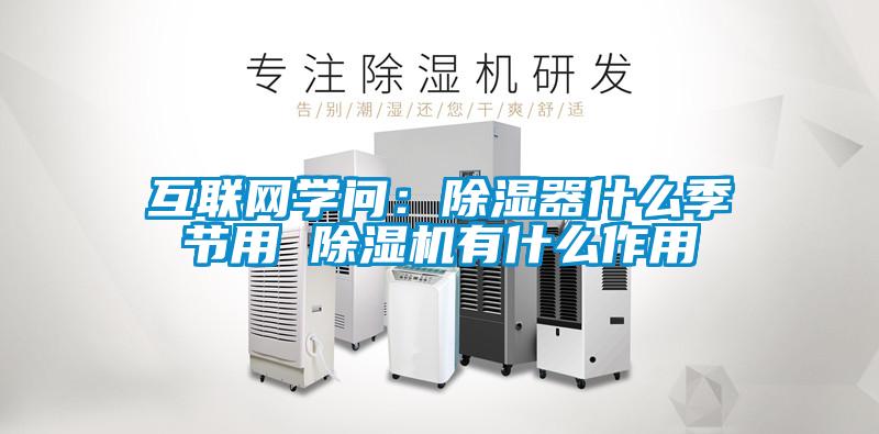 互聯網學問:除濕器什么季節用 除濕機有什么作用