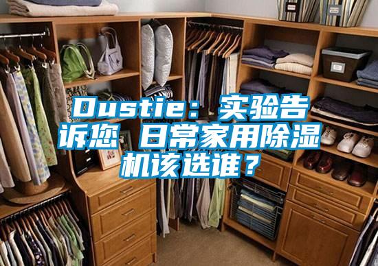 Dustie：實驗告訴您 日常家用除濕機該選誰？