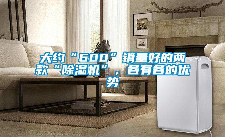 大約“600”銷量好的兩款“除濕機”,各有各的優勢