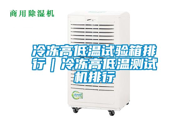 冷凍高低溫試驗(yàn)箱排行|冷凍高低溫測試機(jī)排行