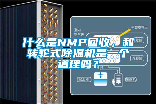 什么是NMP回收，和轉輪式除濕機是一個道理嗎？
