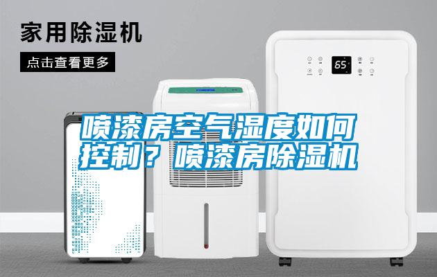 噴漆房空氣濕度如何控制?噴漆房除濕機