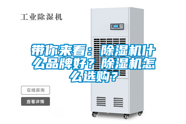 帶你來看：除濕機什么品牌好？除濕機怎么選購？