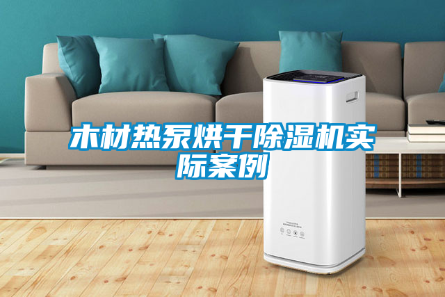 木材熱泵烘干除濕機(jī)實際案例