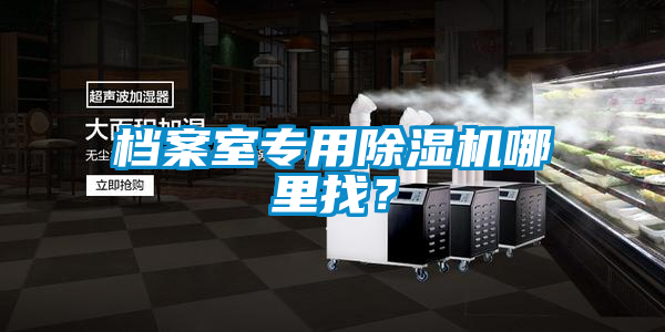 檔案室專用除濕機(jī)哪里找?
