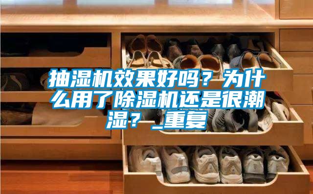 抽濕機效果好嗎?為什么用了除濕機還是很潮濕?_重復(fù)