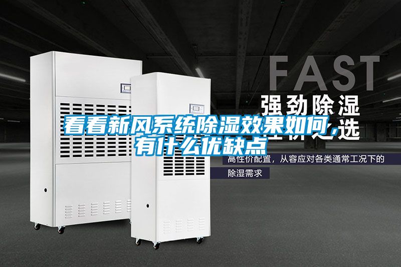 看看新風系統除濕效果如何,有什么優缺點