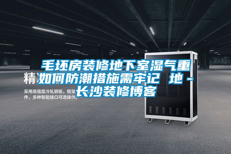 毛坯房裝修地下室濕氣重如何防潮措施需牢記 地-長沙裝修博客