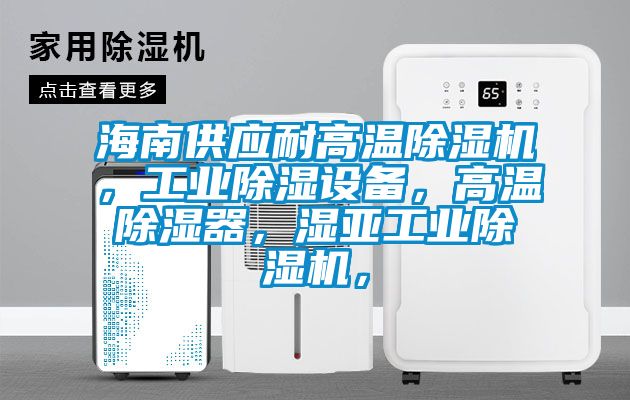 海南供應耐高溫除濕機,工業除濕設備,高溫除濕器,濕亞工業除濕機,