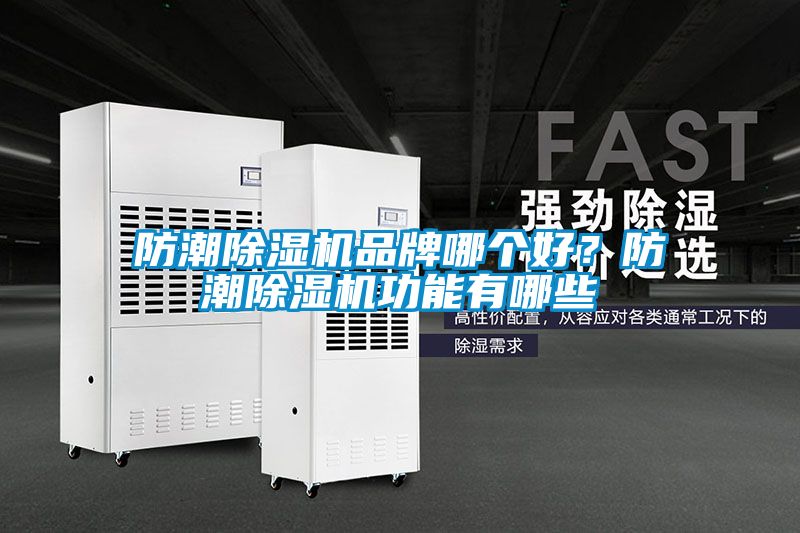 防潮除濕機品牌哪個好？防潮除濕機功能有哪些