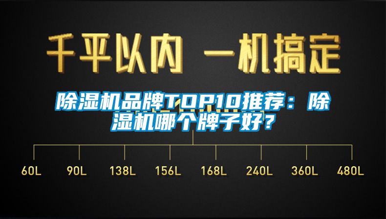 除濕機品牌TOP10推薦:除濕機哪個牌子好?