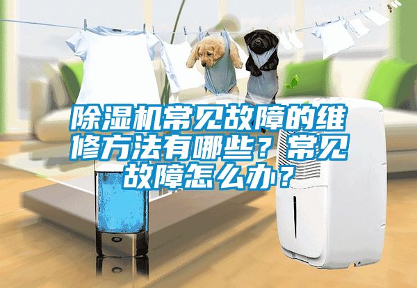 除濕機(jī)常見故障的維修方法有哪些?常見故障怎么辦?